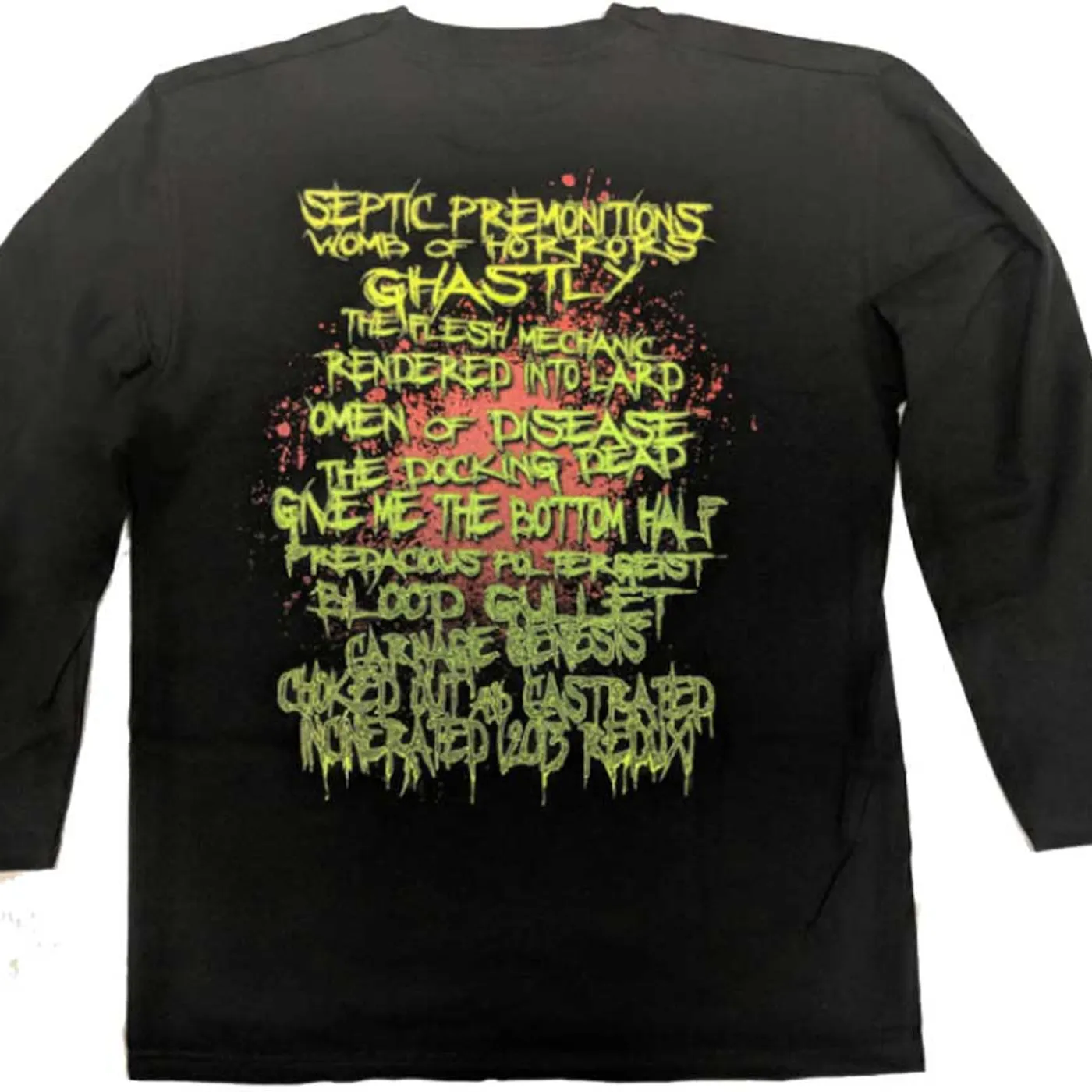 Broken Hope Omen Covers Song Black Long Sleeve