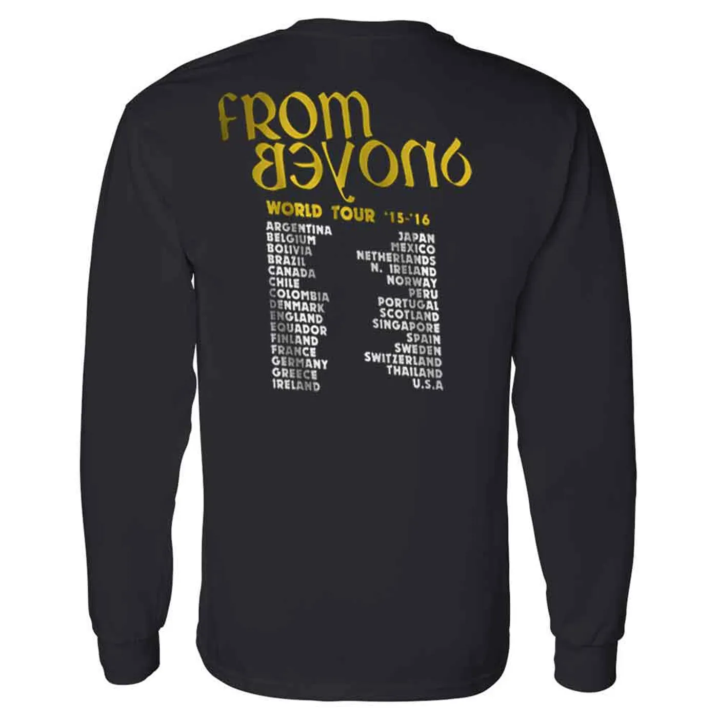 Enforcer Reapers From Beyond Dates Longsleeve