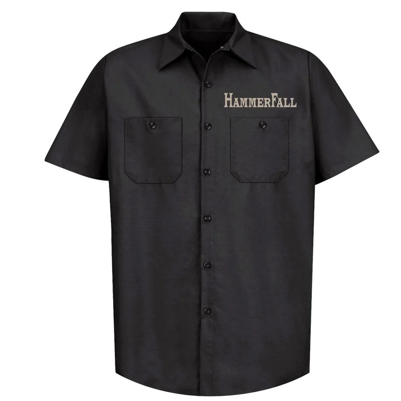 HammerFall Hammer Shield Black Work Shirt