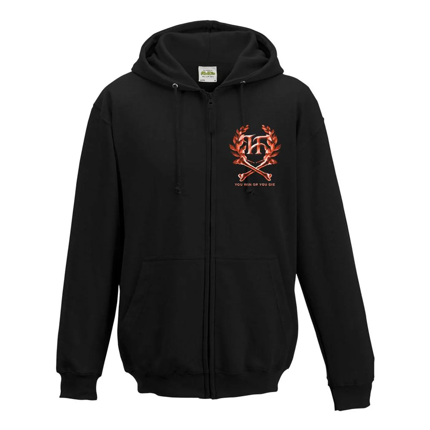 HammerFall Win Or Die Zip Hoodie