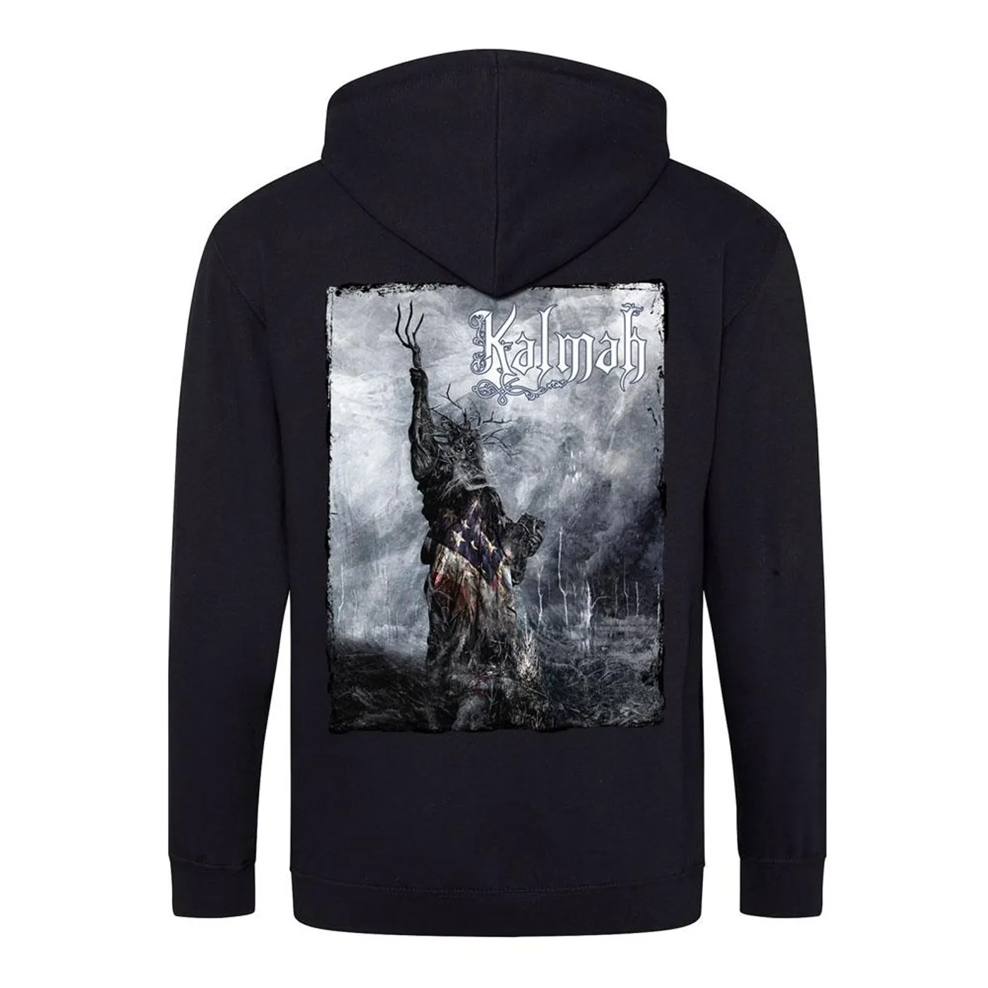 Kalmah Logo Tour Zip Hoodie