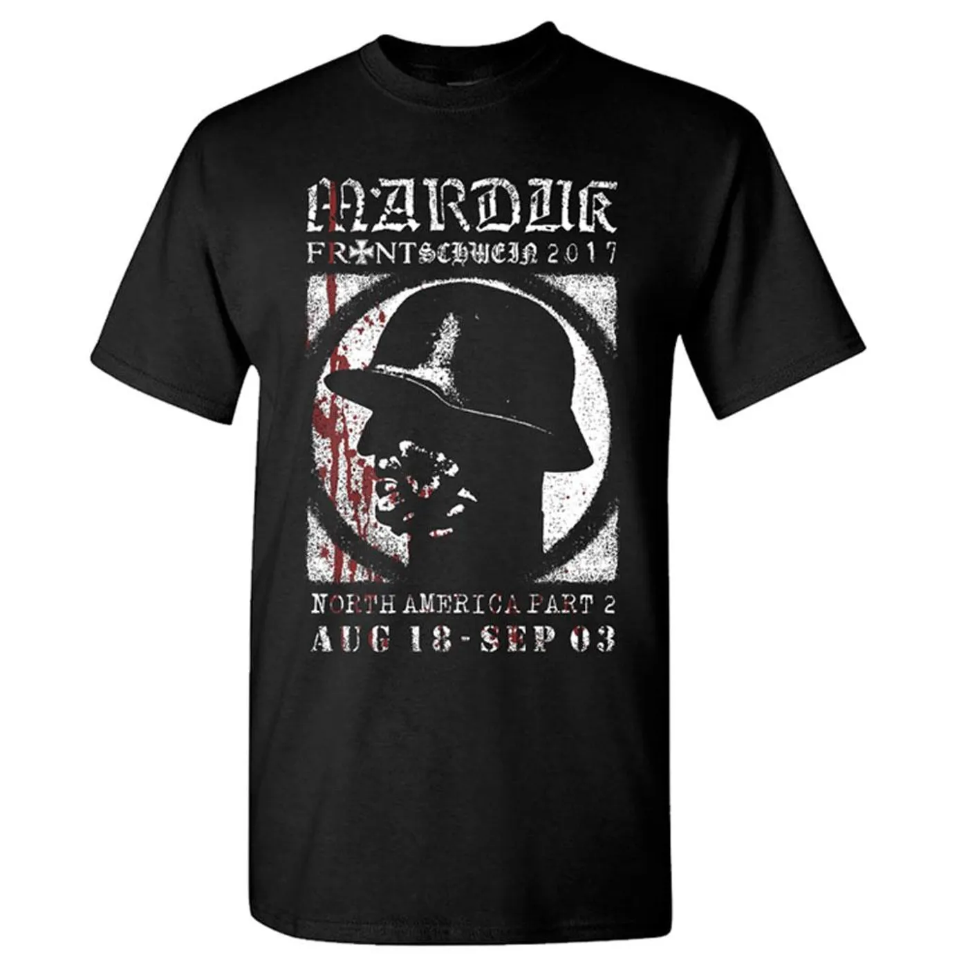 Marduk Soldier 2017 Tour Dates T-Shirt
