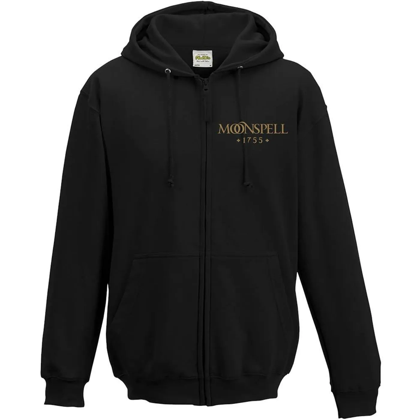 Moonspell Logo 1755 Tremor Zip Hoodie