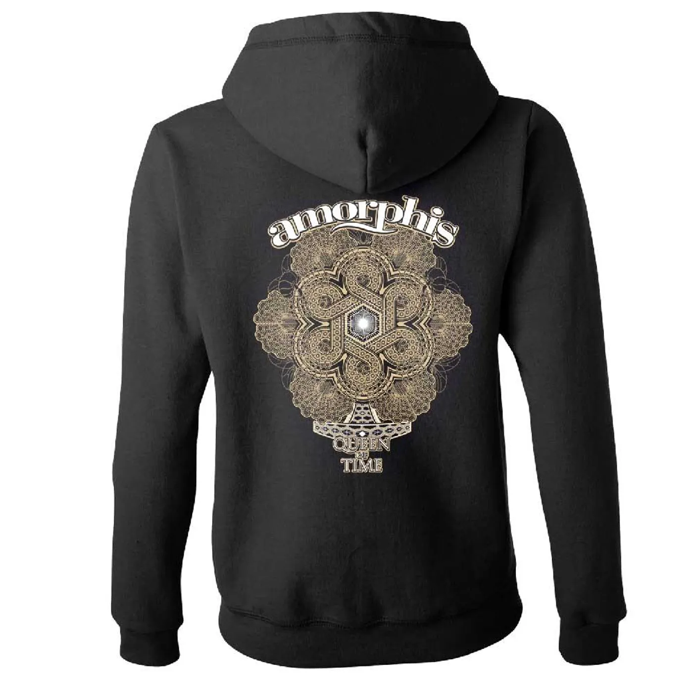 Amorphis Logo Rotonde Ladies Zip Hoodie