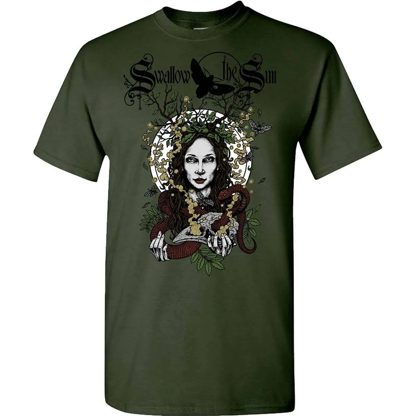 Swallow The Sun Snake Woman T-Shirt