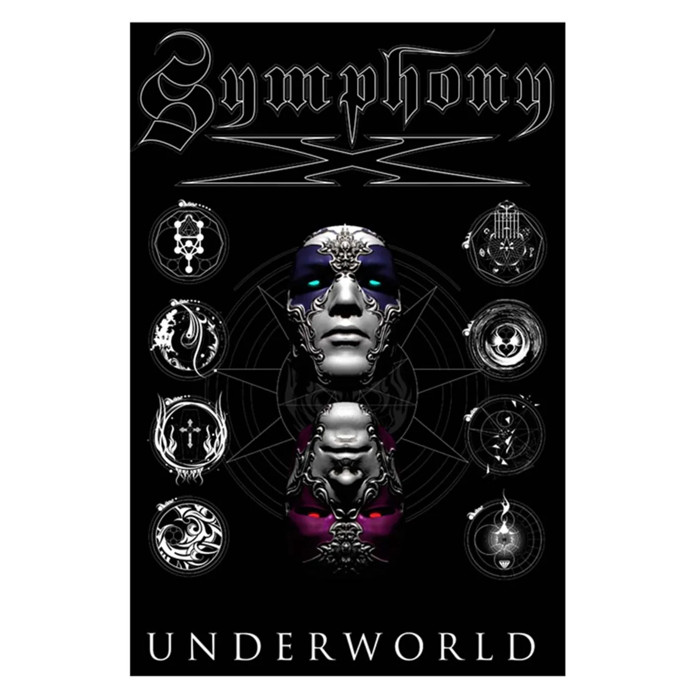 Symphony X Underworld Album Cover Textile Flag