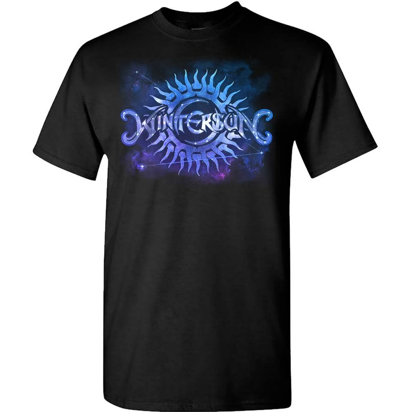 Wintersun Astral Double Logo Black T-Shirt
