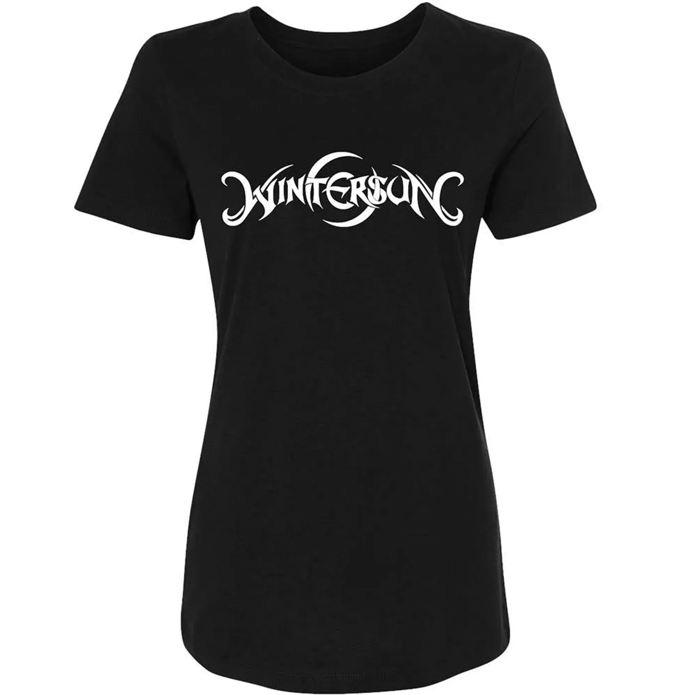 Wintersun Logo Daughters Of Winter Ladies Black T-Shirt