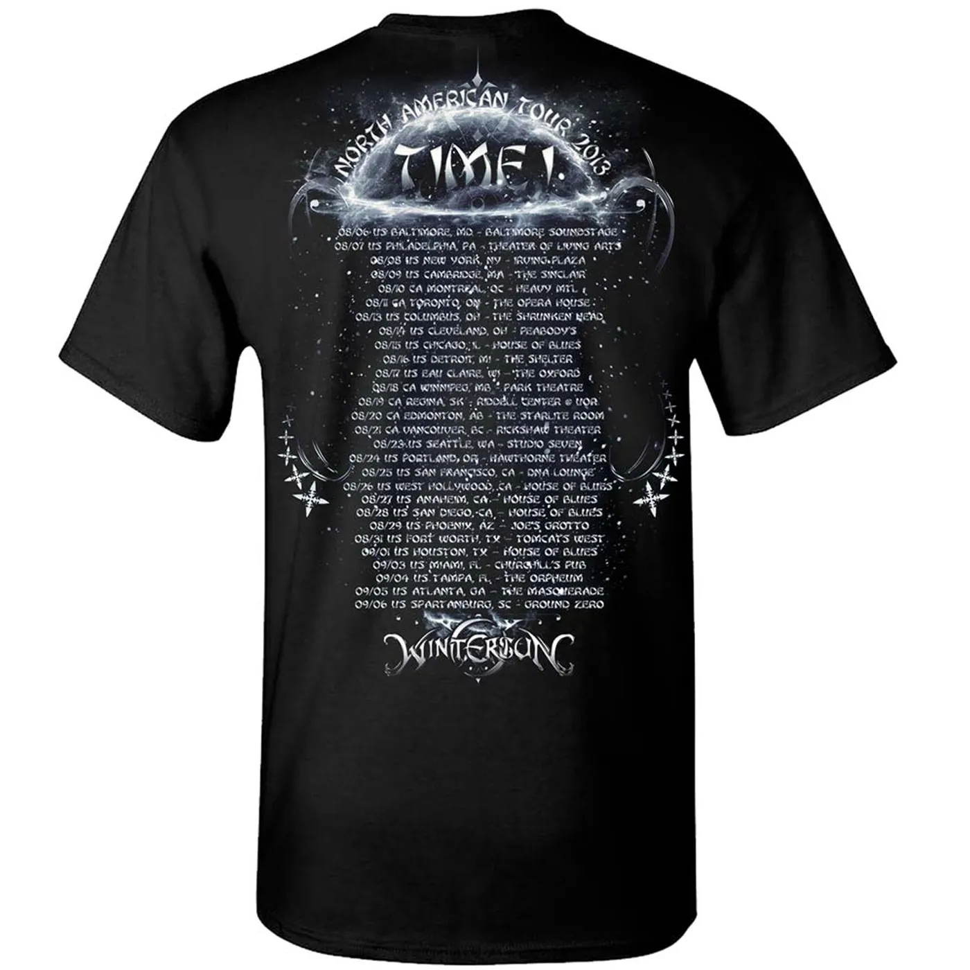 Wintersun Tour Aug-Sep 2013 T-Shirt