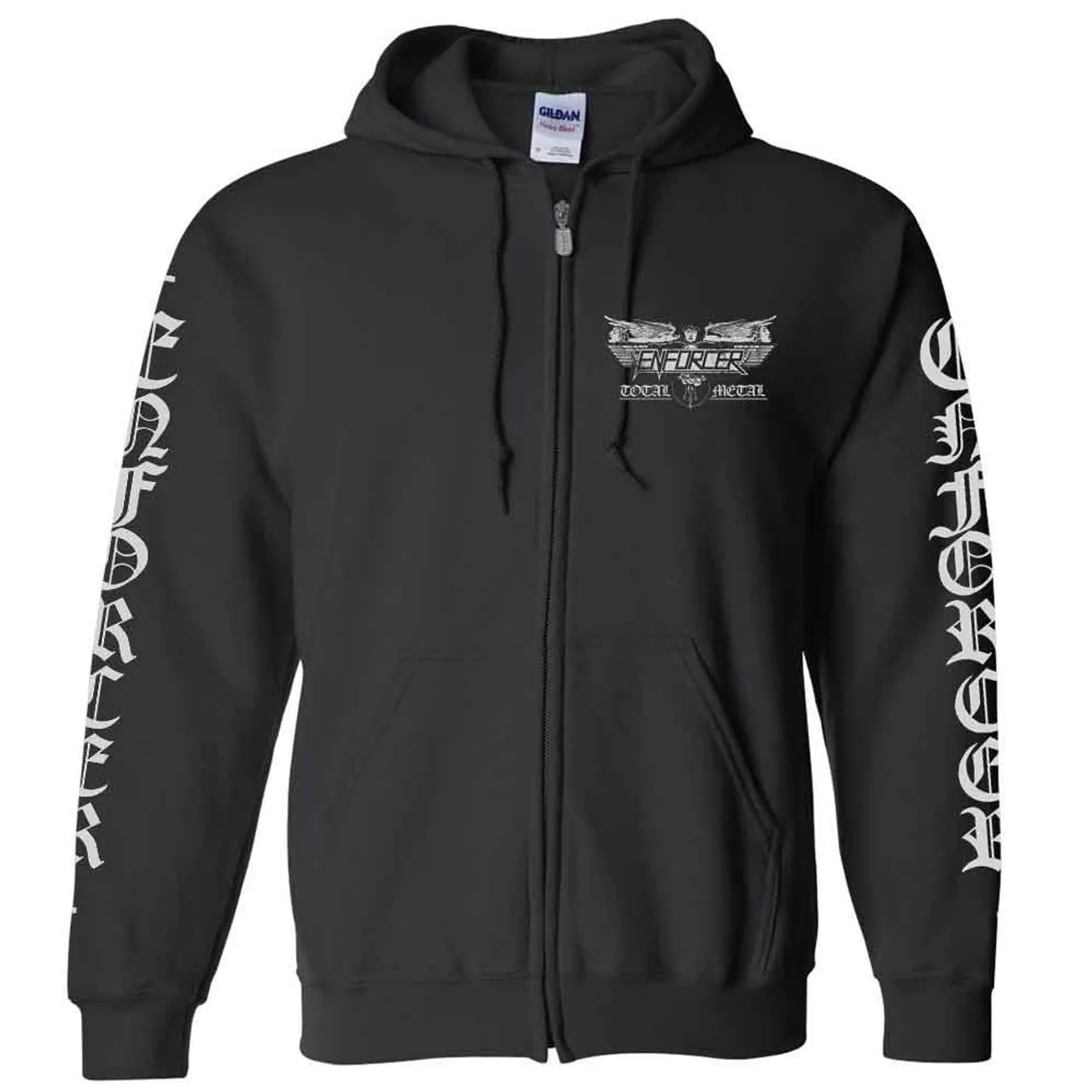 Enforcer Death By Fire Zip Hoodie