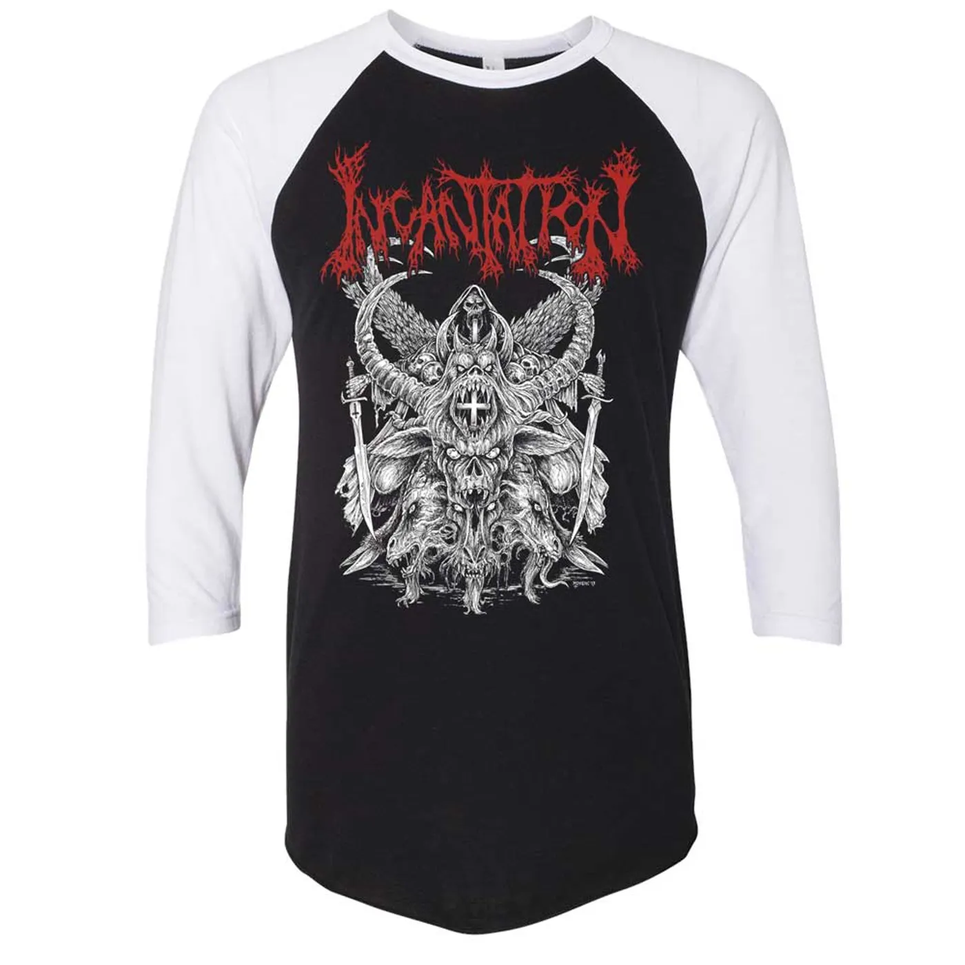 Incantation Demon Raglan