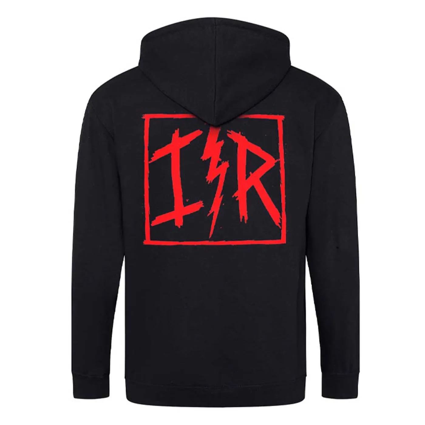 Iron Reagan Red Logo Zip Hoodie