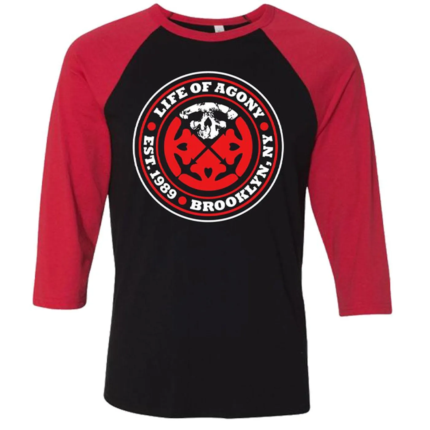 Life Of Agony Est. 1989 Ladies Raglan