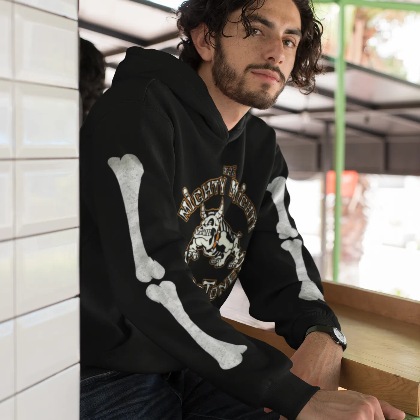 Mighty Mighty Bosstones Halloween Skeleton Pullover