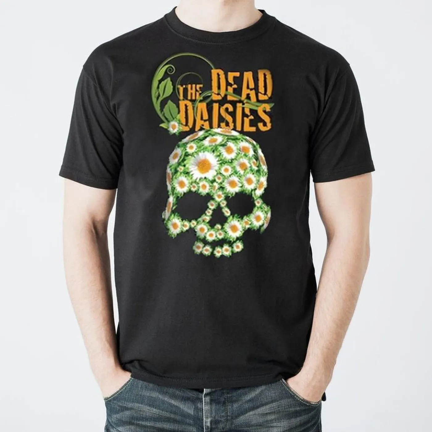 The Dead Daisies Flower Skull T-Shirt