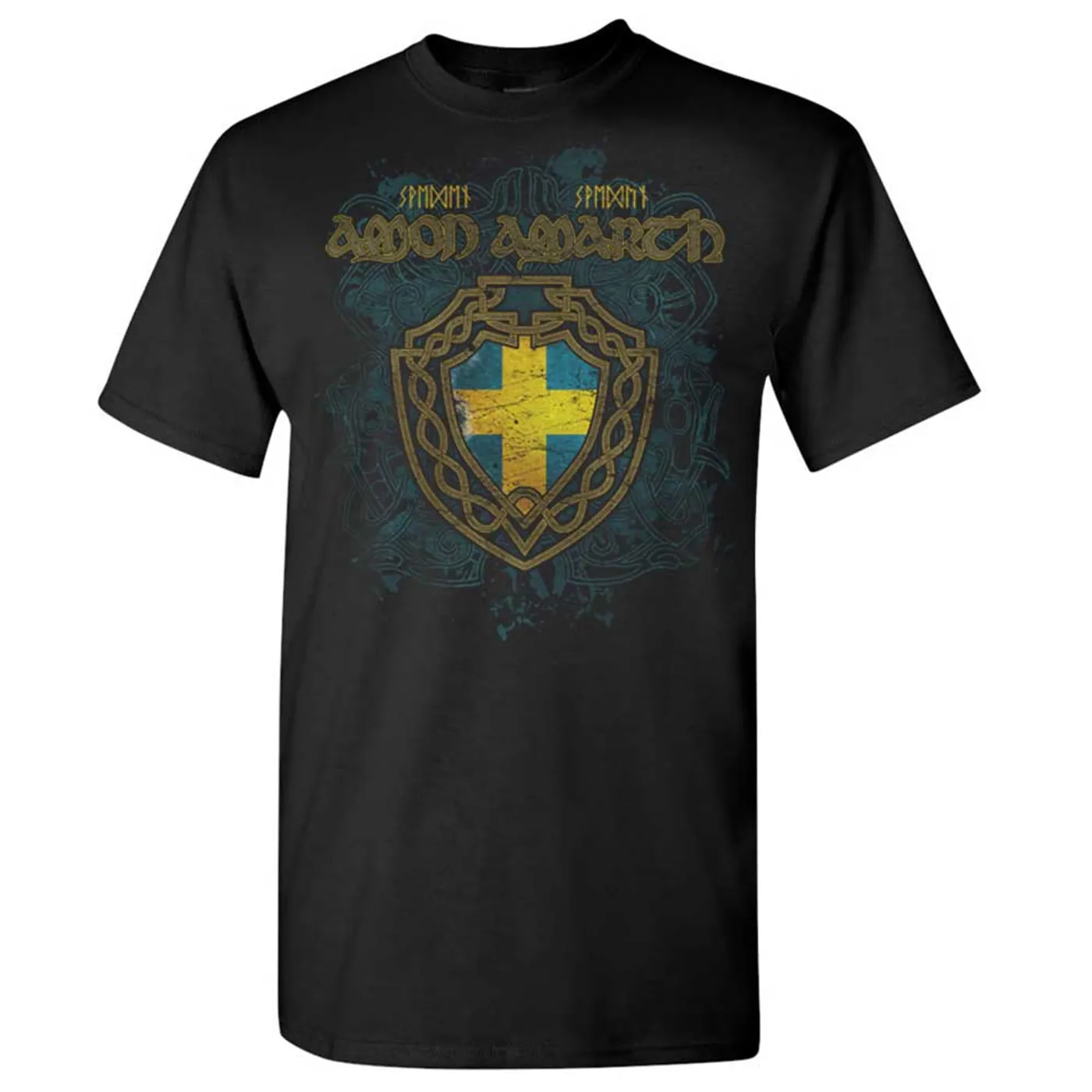 Amon Amarth Sweden Black T-Shirt