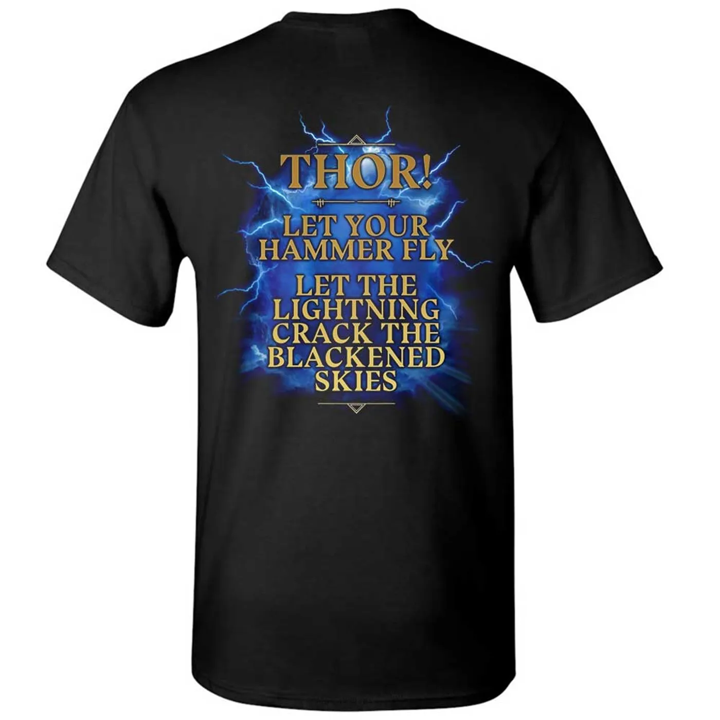 Amon Amarth Thor Crack The Sky T-Shirt