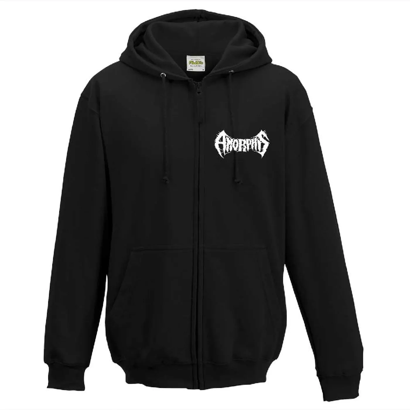 Amorphis Logo Bear Zip Hoodie