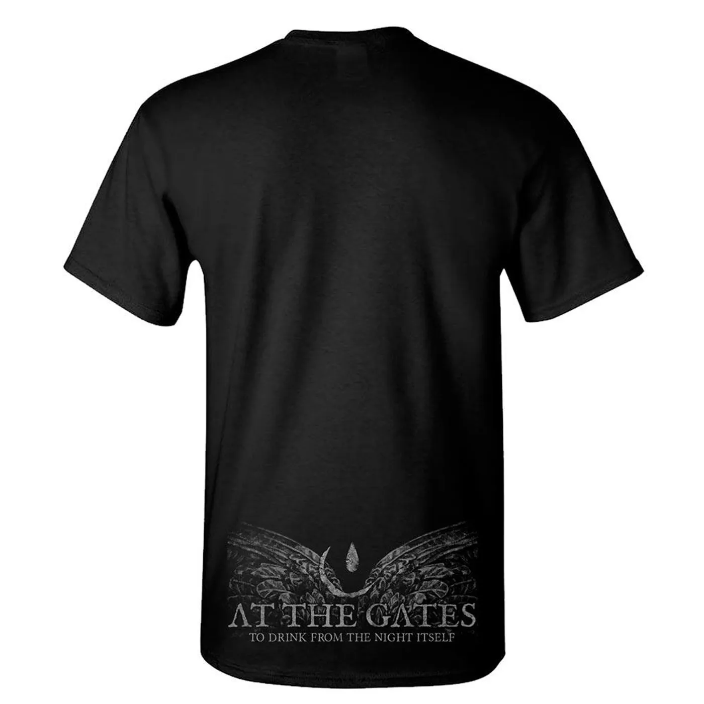 At The Gates Drink From The Night Itself Grey Lion T-Shirt
