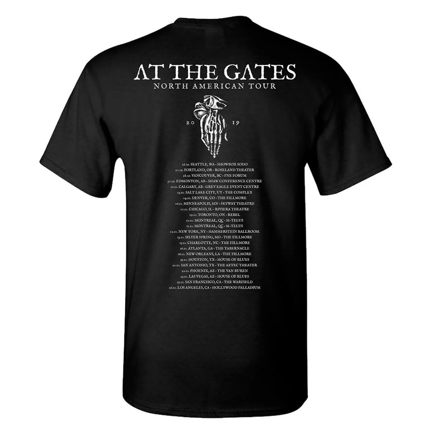At The Gates Mummy Date Back T-Shirt