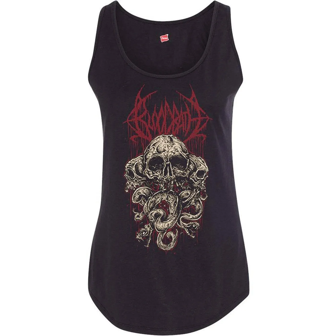 Bloodbath Skulls Ladies Tank Top