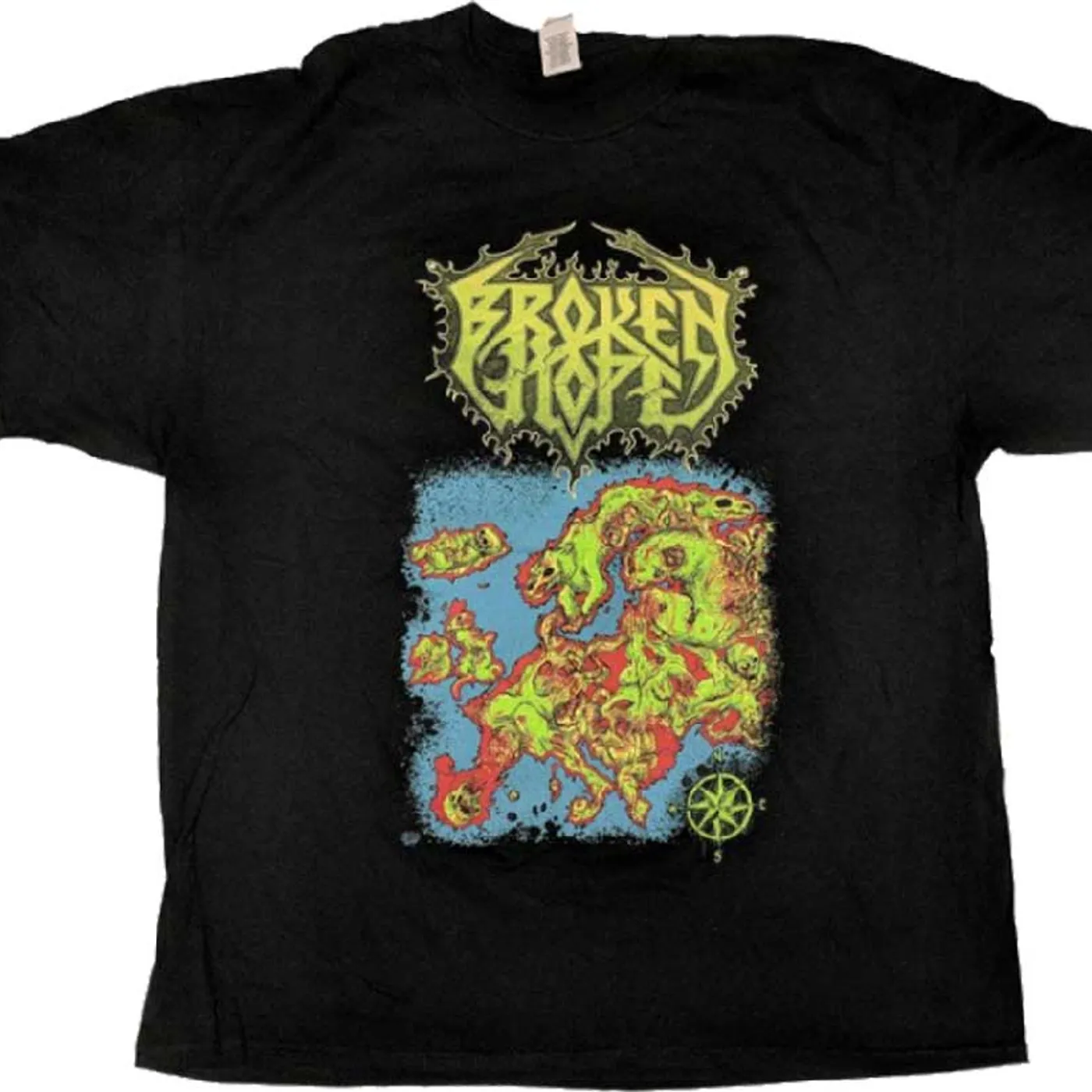 Broken Hope Europe Carrion Tour Black T-Shirt