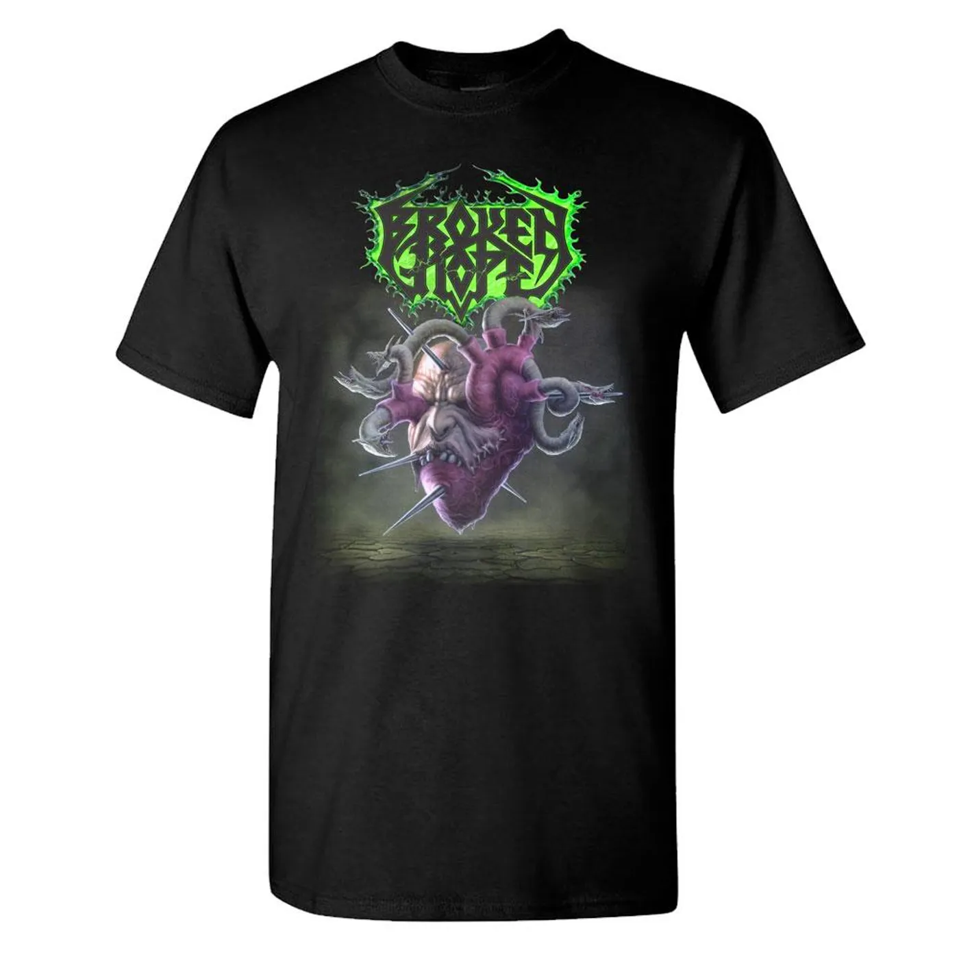Broken Hope Loathing Black T-Shirt