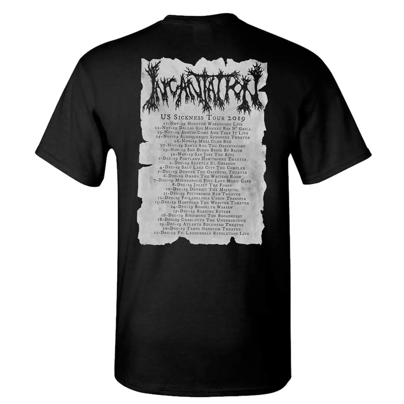 Incantation Nocturnal Kingdom T-Shirt
