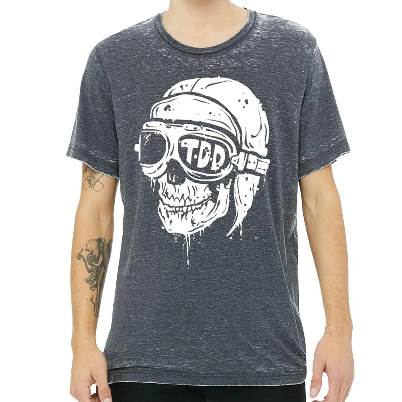 The Dead Daisies Pilot Skull T-Shirt