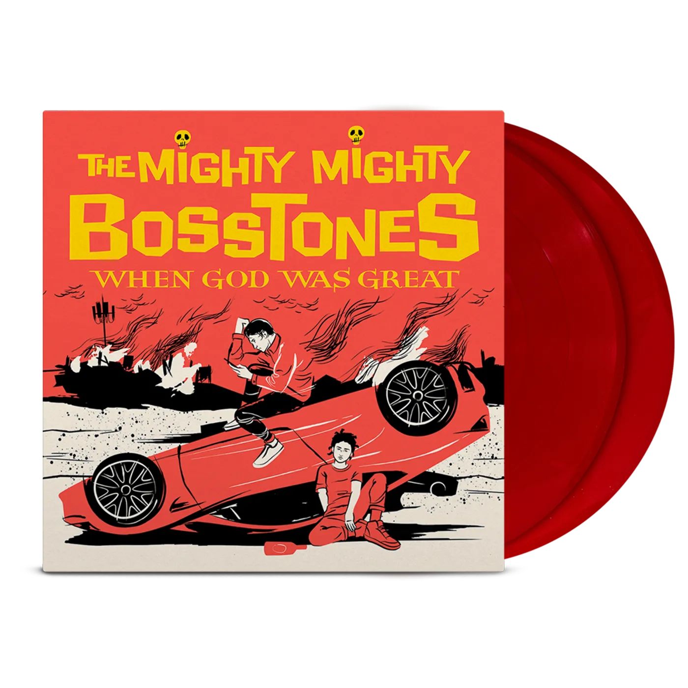 The Mighty Mighty Bosstones When God Was Great 12" Red LP (Vinyl)