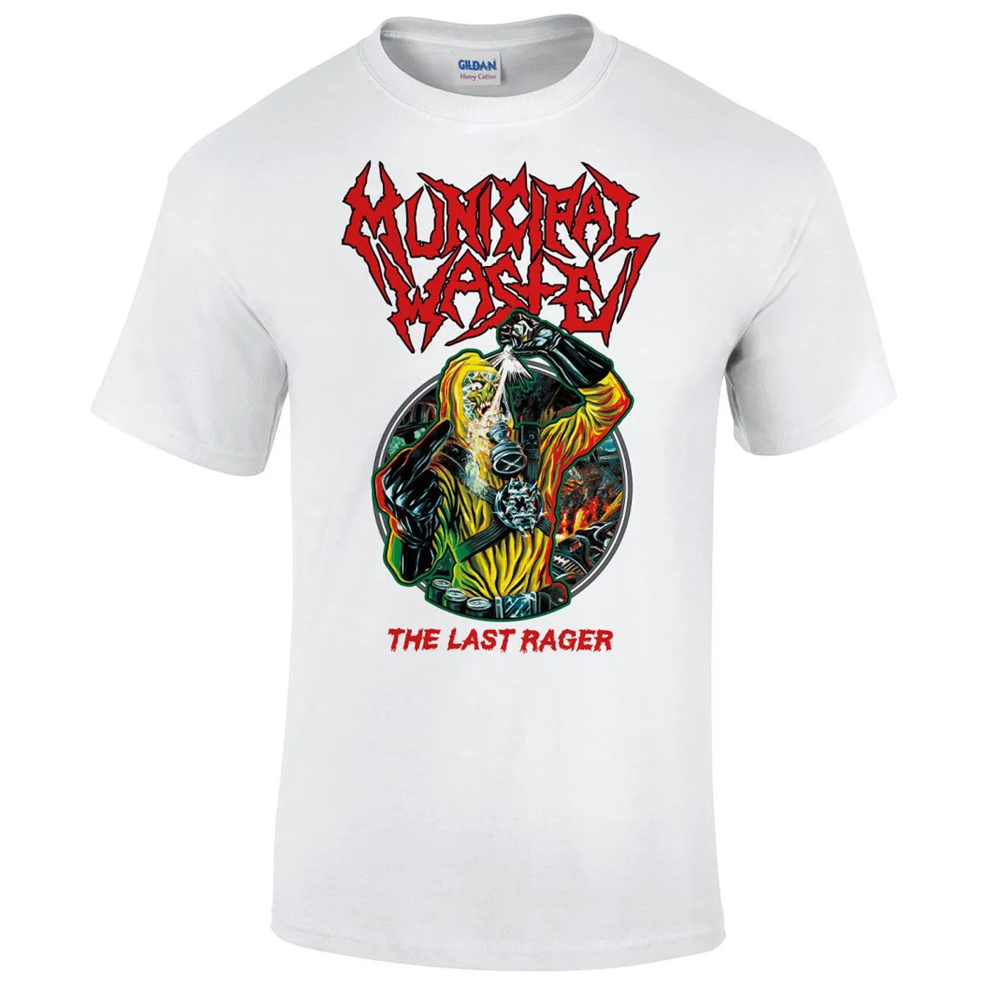 Municipal Waste The Last Rager T-Shirt - White