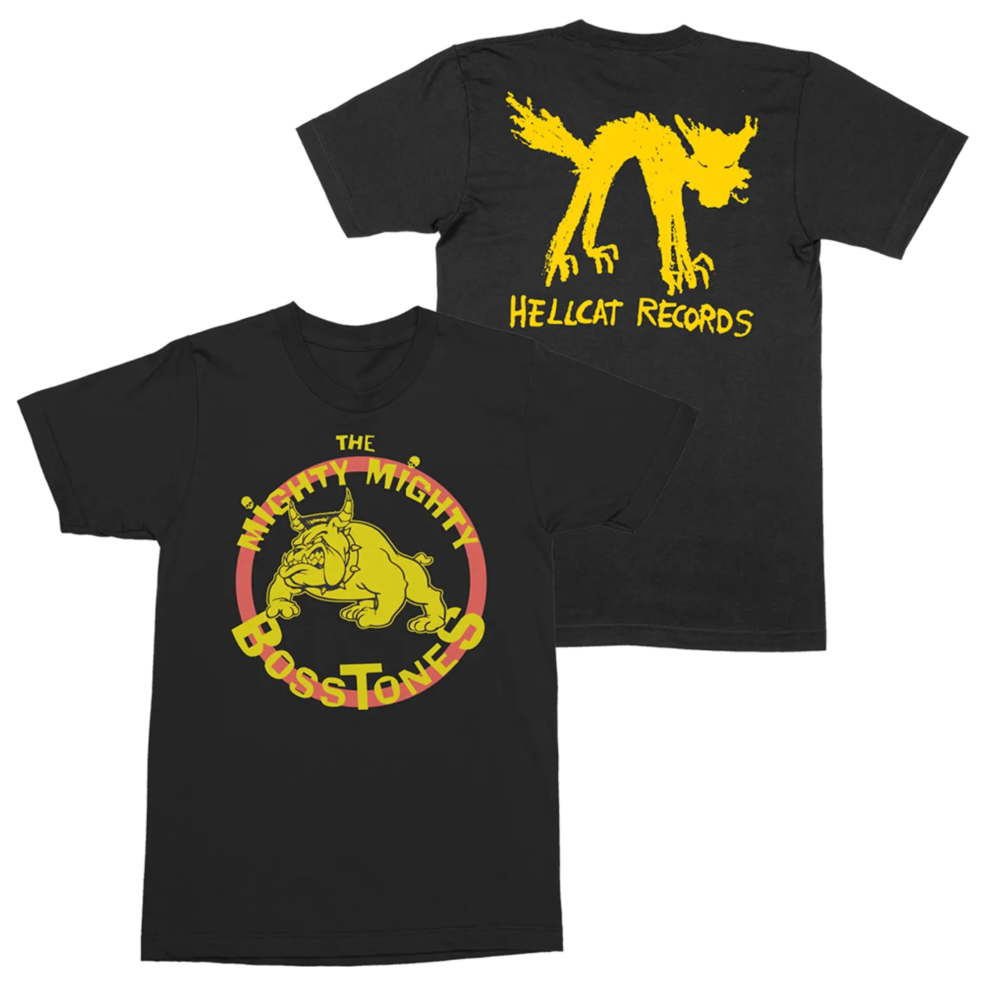 Mighty Mighty Bosstones Hellcat Bulldog T-Shirt - Black