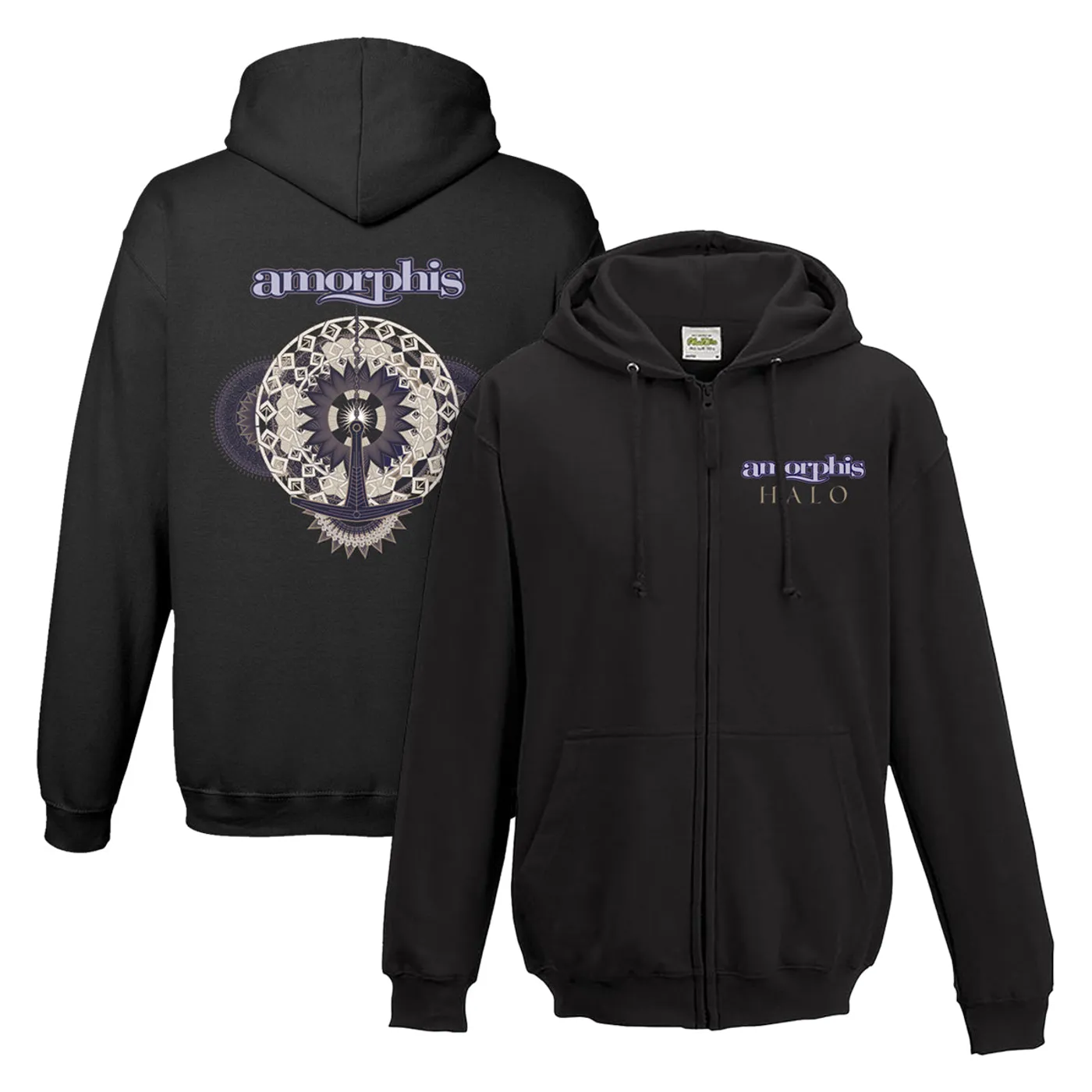 Amorphis: Halo Zip Hoodie