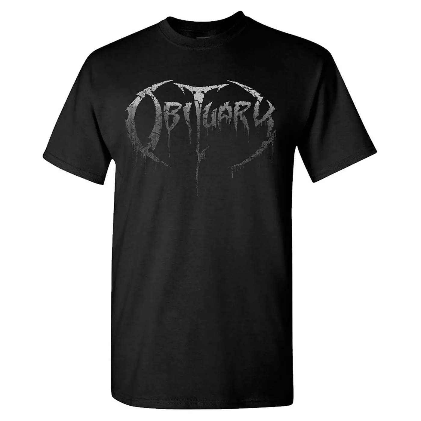 Obituary Distressed Logo T-Shirt