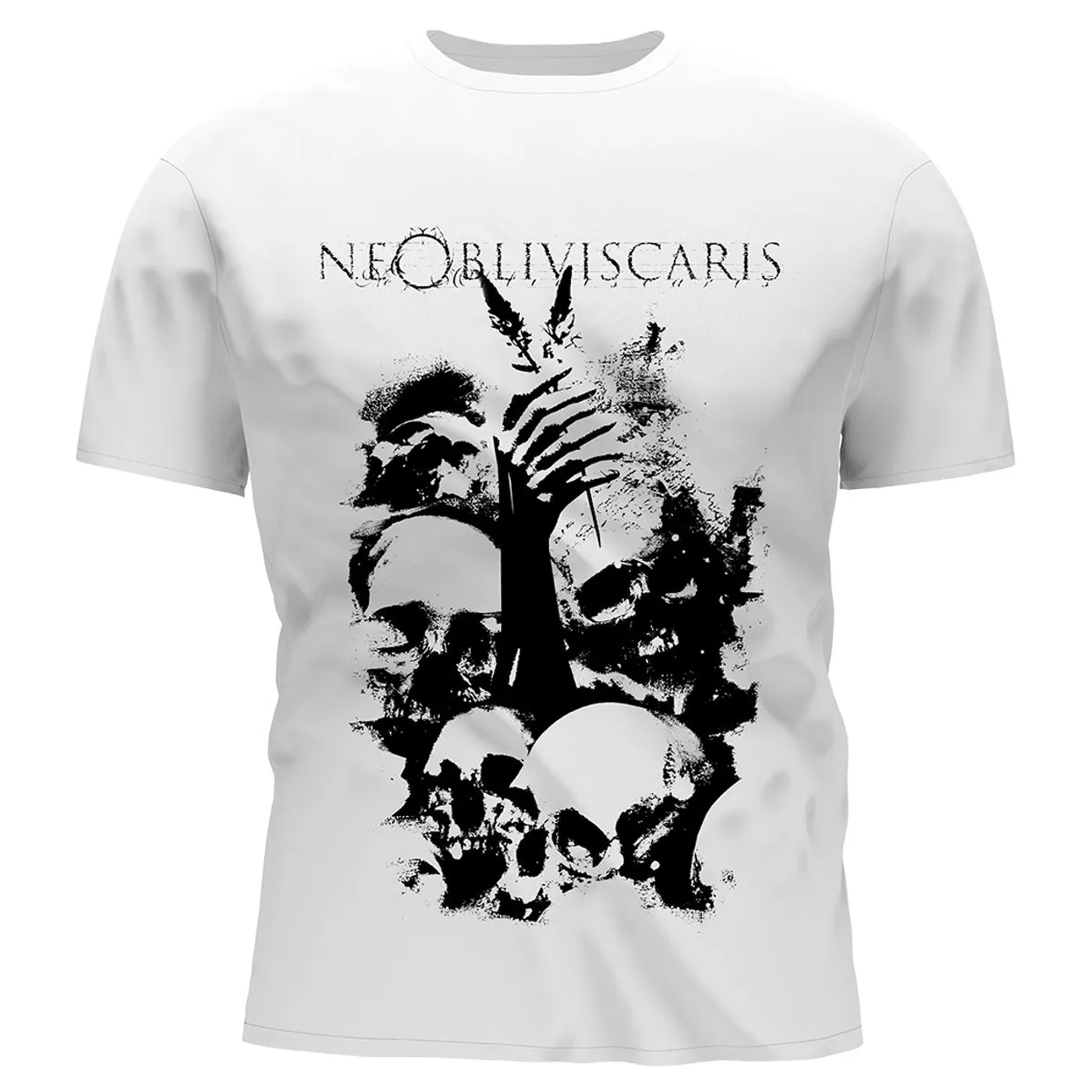 Ne Obliviscaris Exul Skull T-Shirt
