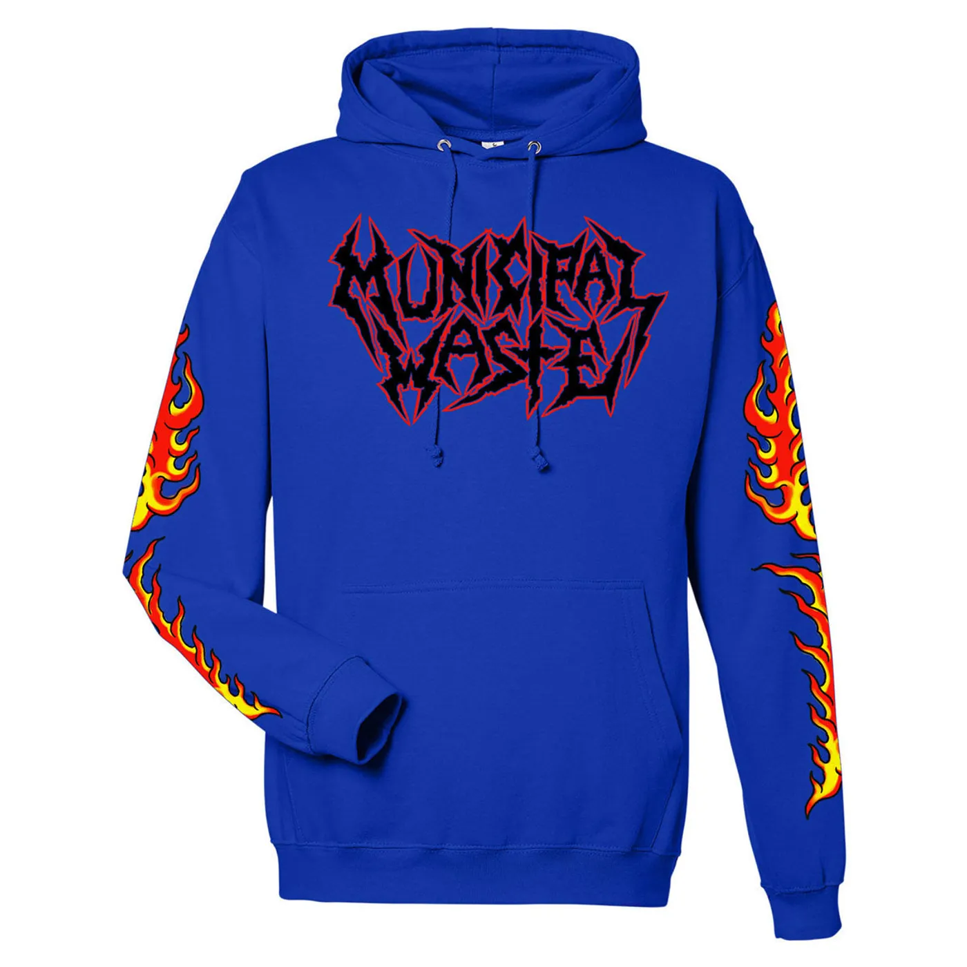 Municipal Waste Dumpster Fire Pullover Hoodie