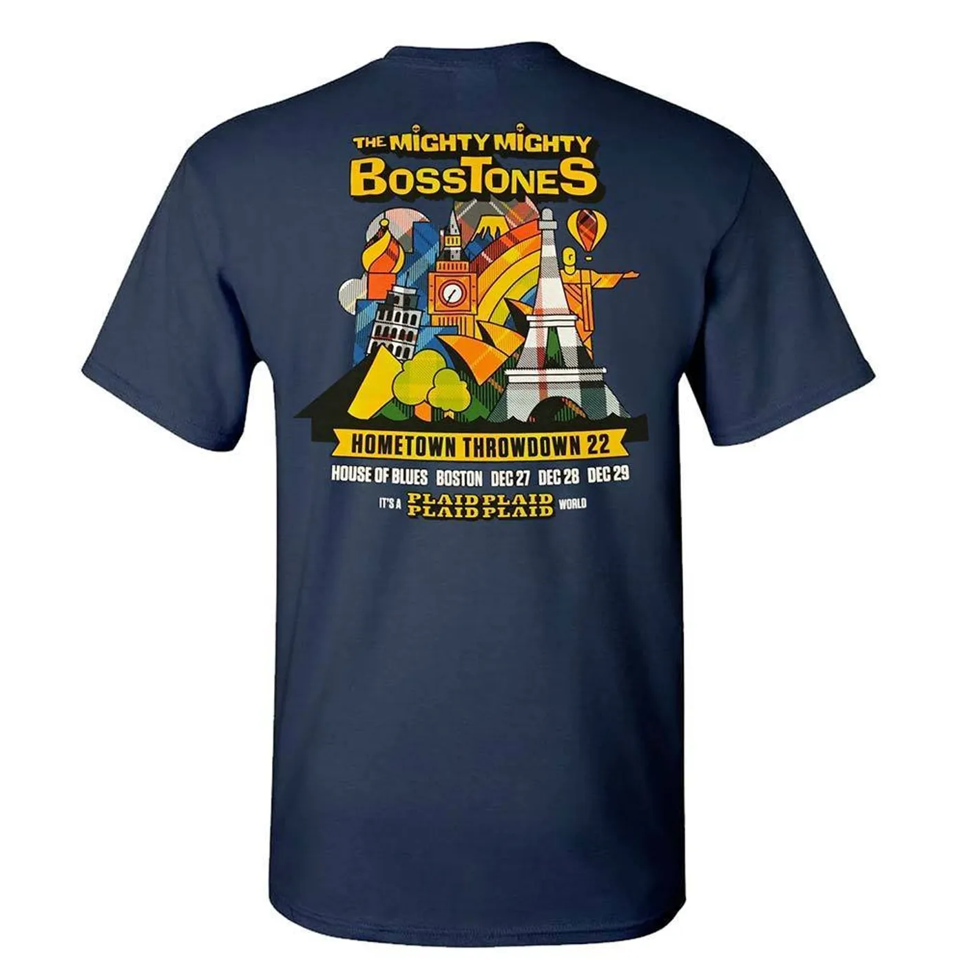 MIGHTY MIGHTY BOSSTONES Dec 2019 Hometown Throwdown T-Shirt