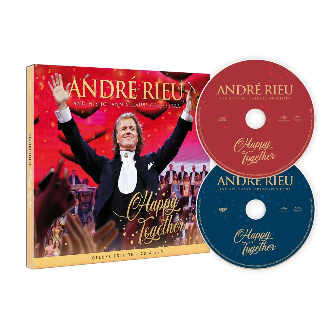 ANDRÉ RIEU Happy Together CD/ DVD