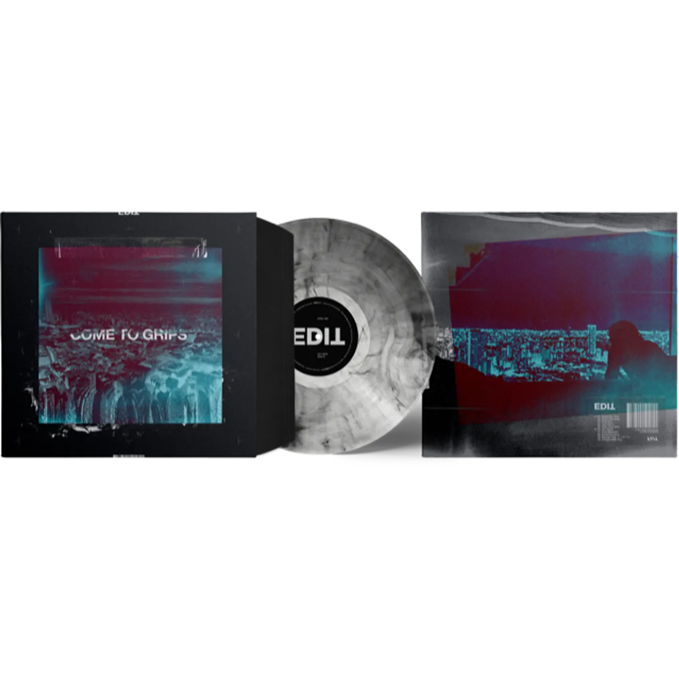 The Glitch Mob EDIT - COME TO GRIPS CLEAR SMOKE VINYL