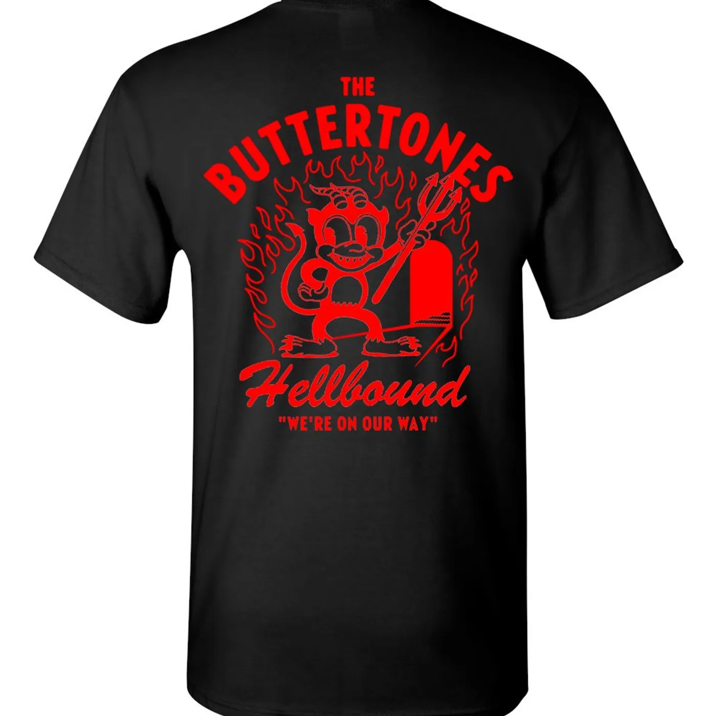 The Buttertones HELLBOUND TEE BLACK
