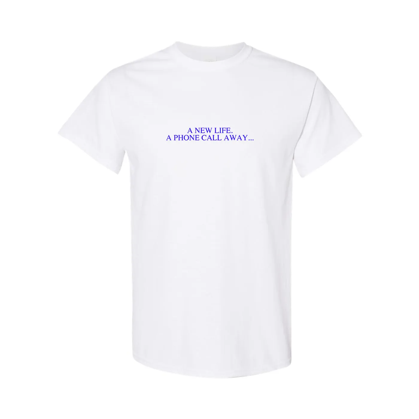 The Buttertones PHONE CALL TEE WHITE