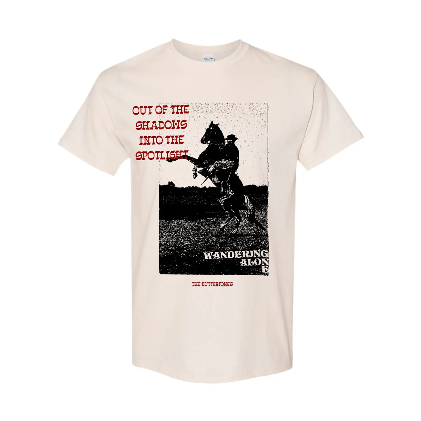 The Buttertones OUT OF THE SHADOWS TEE NATURAL