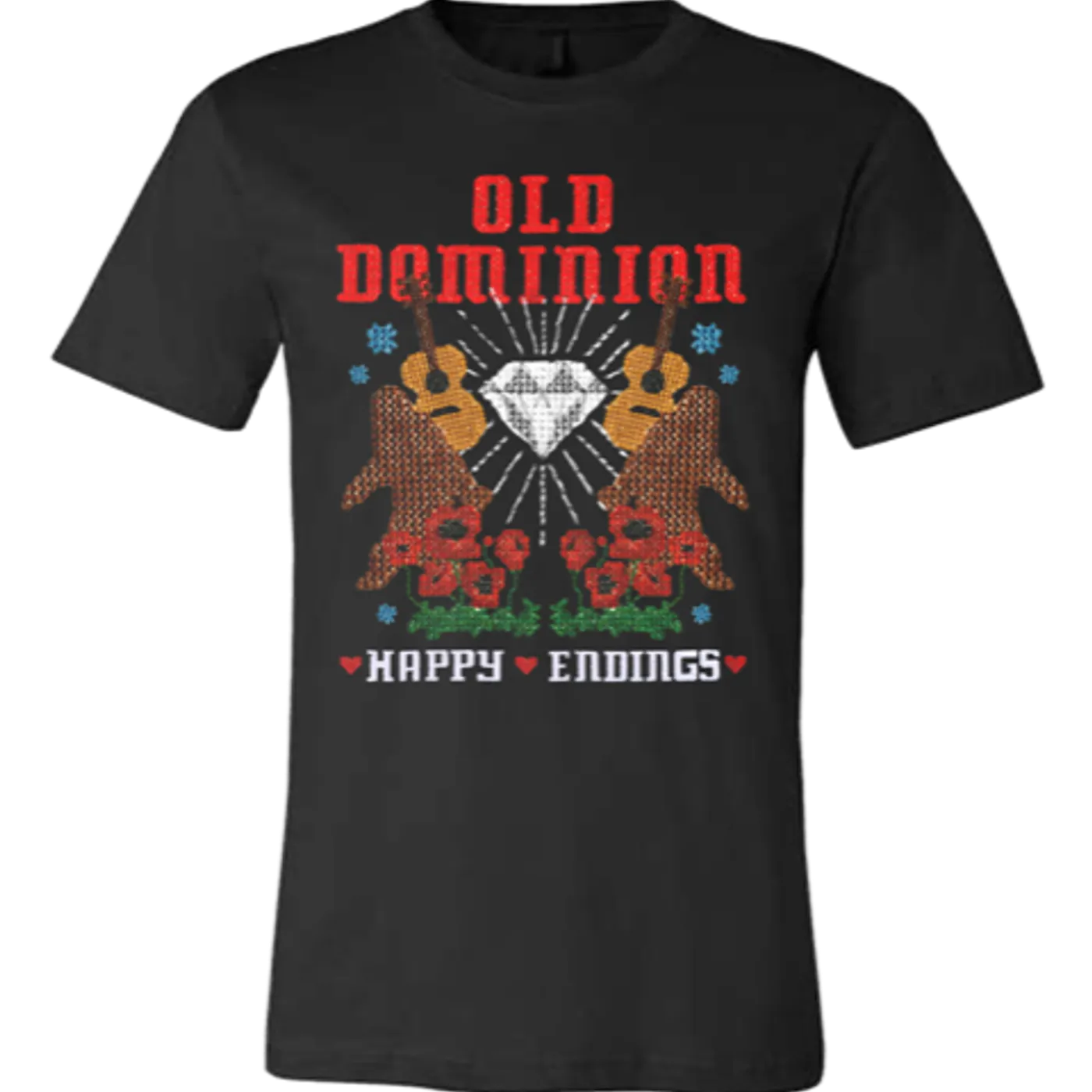 Old Dominion Happy Endings 5 Year Tee