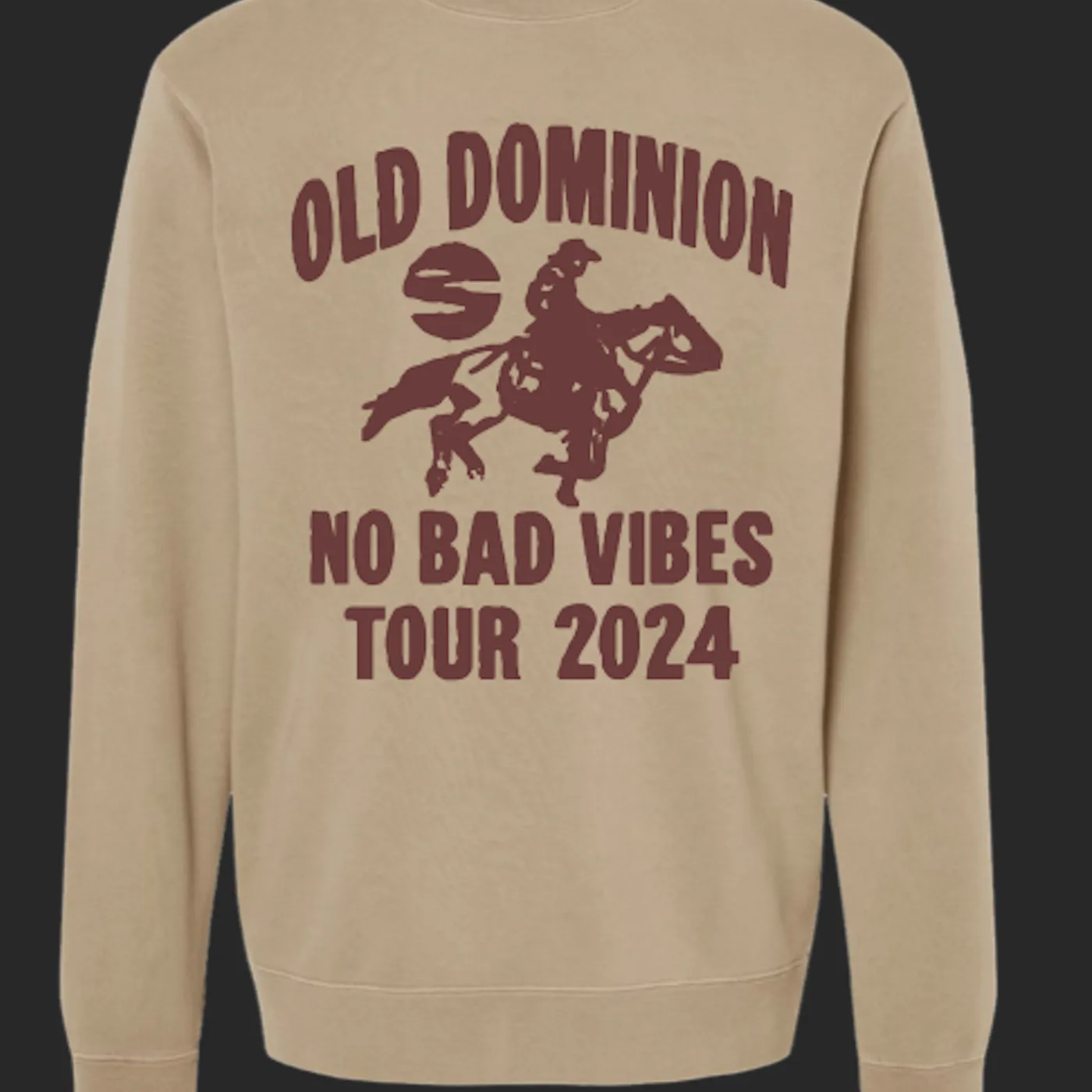 Old Dominion 2024 No Bad Vibes Tour Sweatshirt