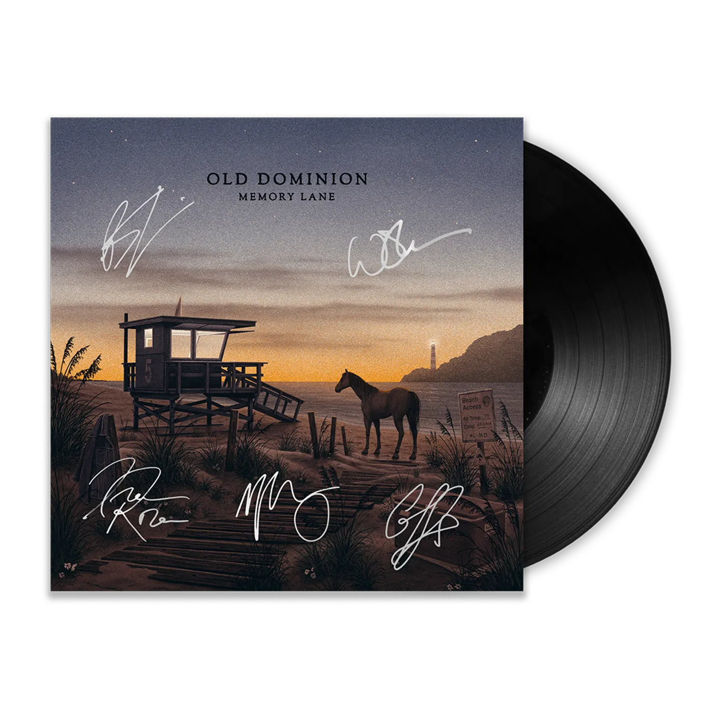 Old Dominion Memory Lane Vinyl EP Variant SIGNED