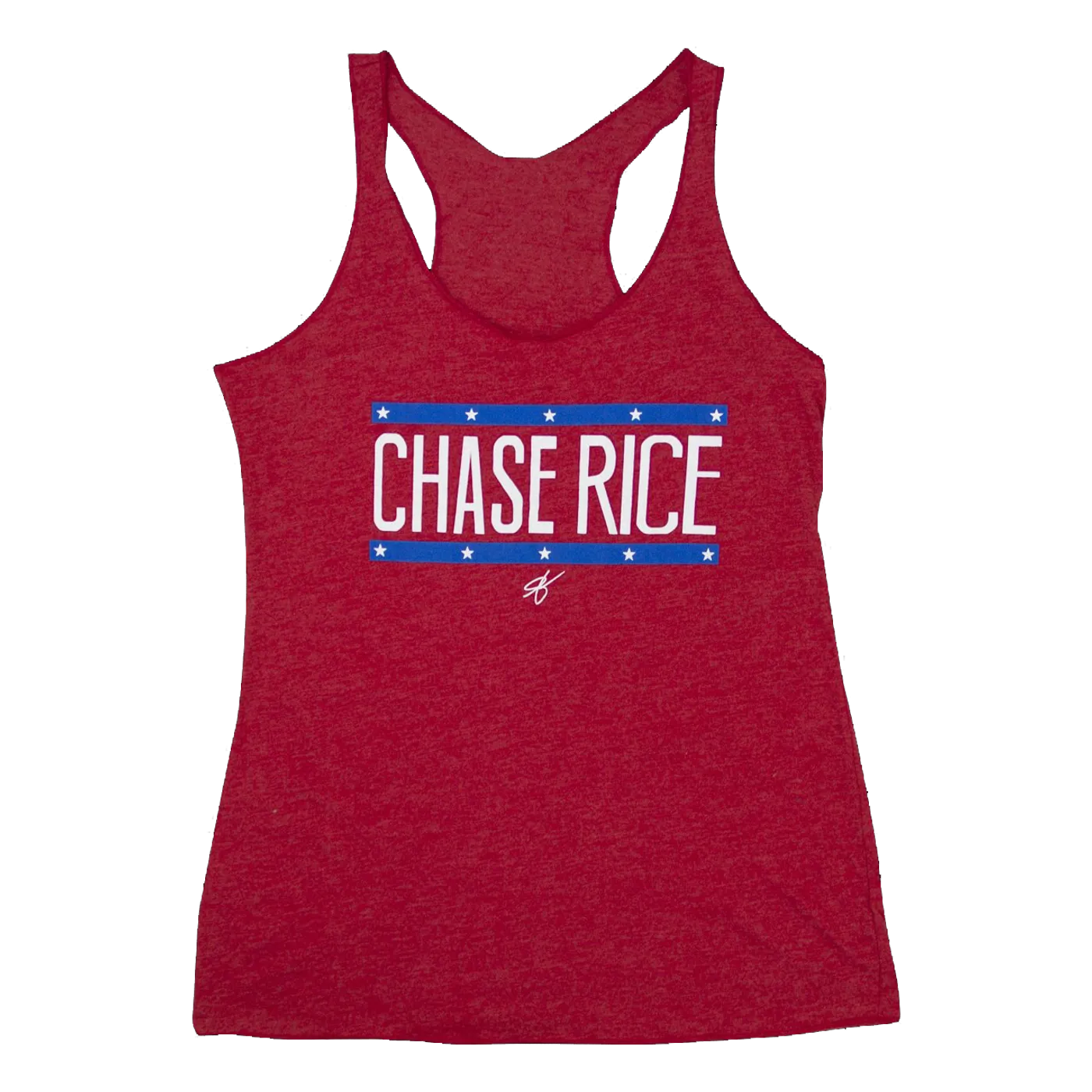 Chase Rice Ladies Flag Racerback Tank