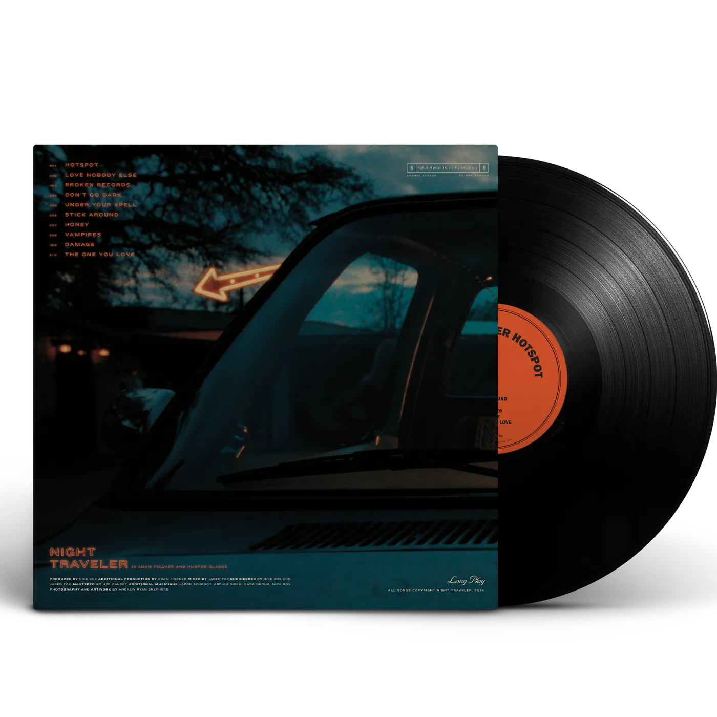 NIGHT TRAVELER Hotspot Vinyl