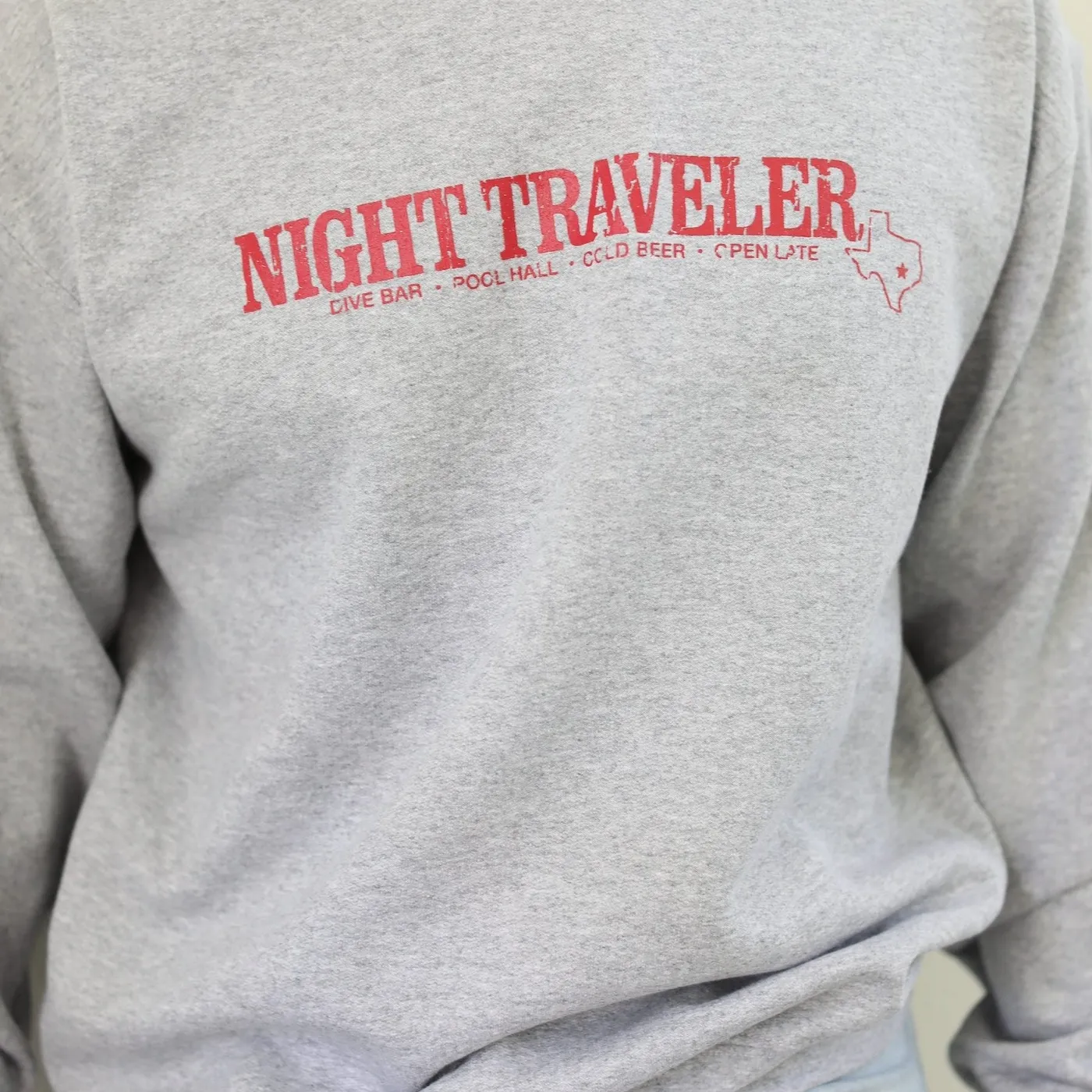NIGHT TRAVELER Hotspot Crewneck Sweatshirt