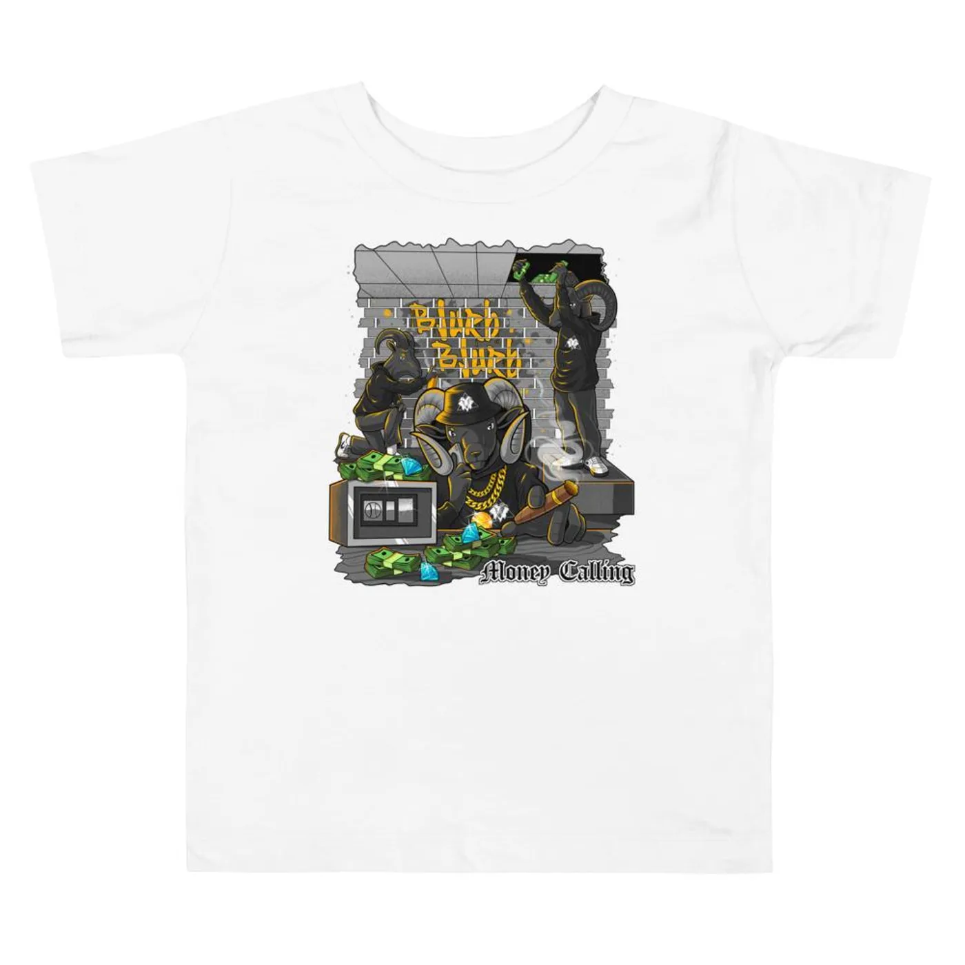 Lil Will Money Calling ( Toddler Short Sleeve Tee )