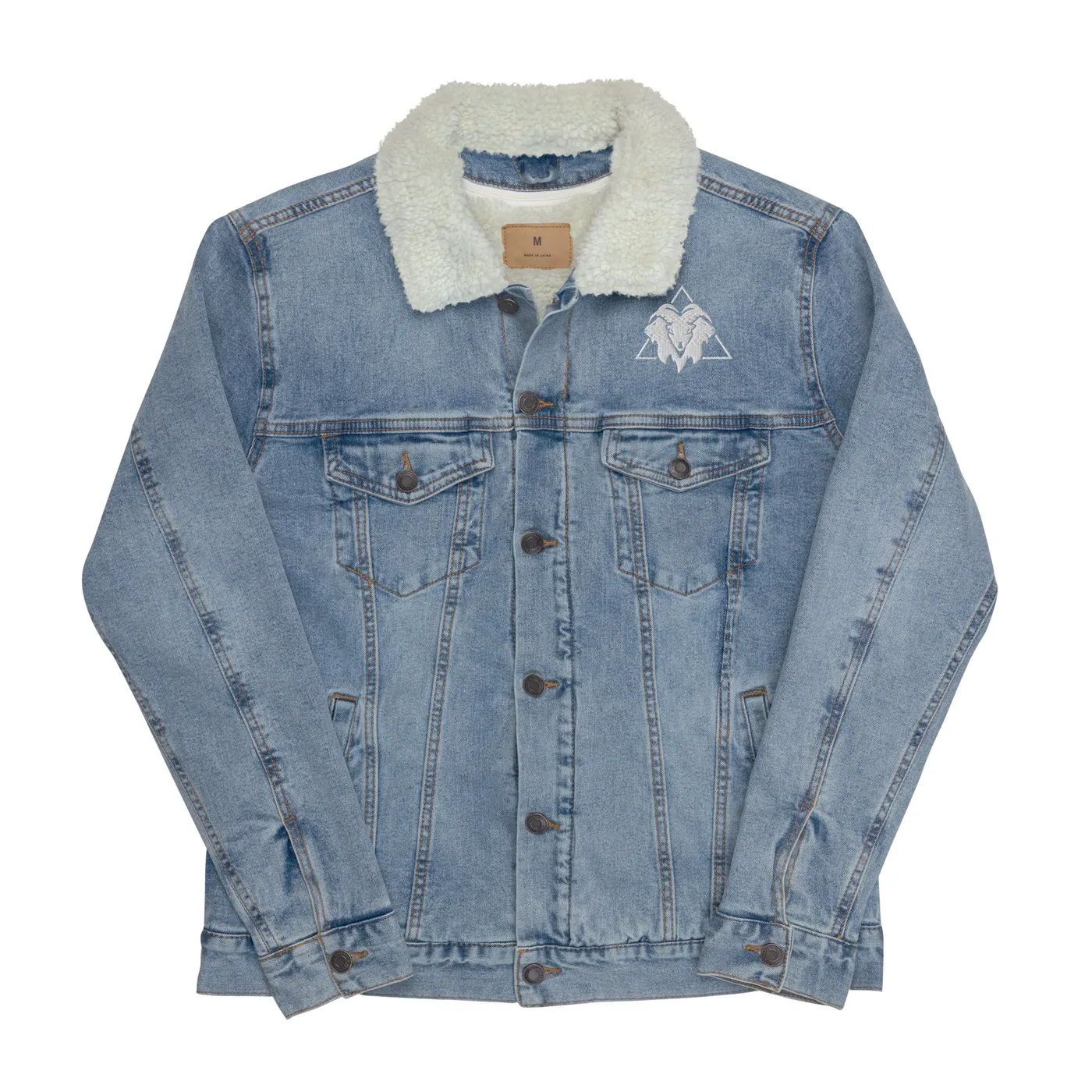 Lil Will Goat Gang ( Denim Sherpa Jacket )